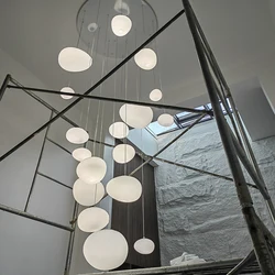 Nordic home decoration, restaurant chandelier, villa chandelier, ceiling lamp, stair chandelier, indoor lighting lamps