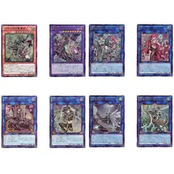 Yu Gi Oh Flash Card Evil Twin Baronne De Fleur I:p Masquerena Black Magician Diy Utr Process Action Toy Figures Game Collection