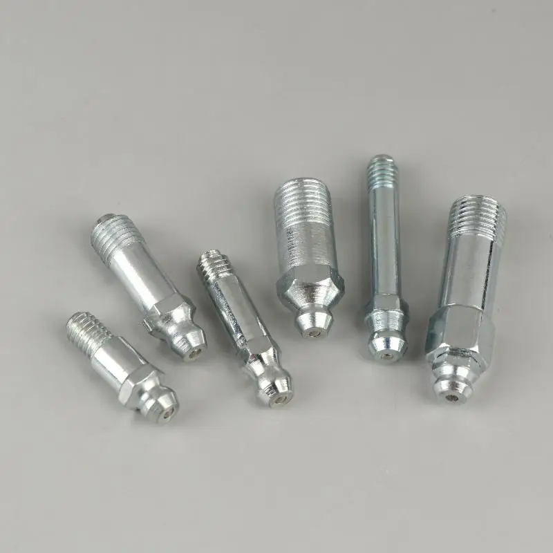 5Pcs Metric Grease Nipple Lengthened Zerk Connector M6 M8 M10 Durable Fitting for Automotive Lubrication System
