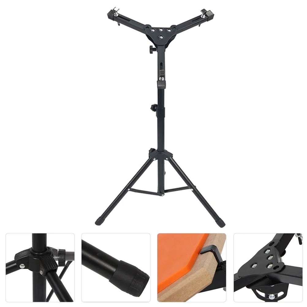 

1Pcs Snare Drum Stand Dumb Drum Holder with Adjustable Height for Rubber Practice Pad Storage and Professional Use