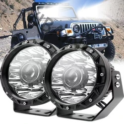 5/7inch 24V for Search Light Vehicles Spotlight LED Bulbs for Long Range High Bridges Sportbar 4x4 12v 24v Car Truck ATV SUV