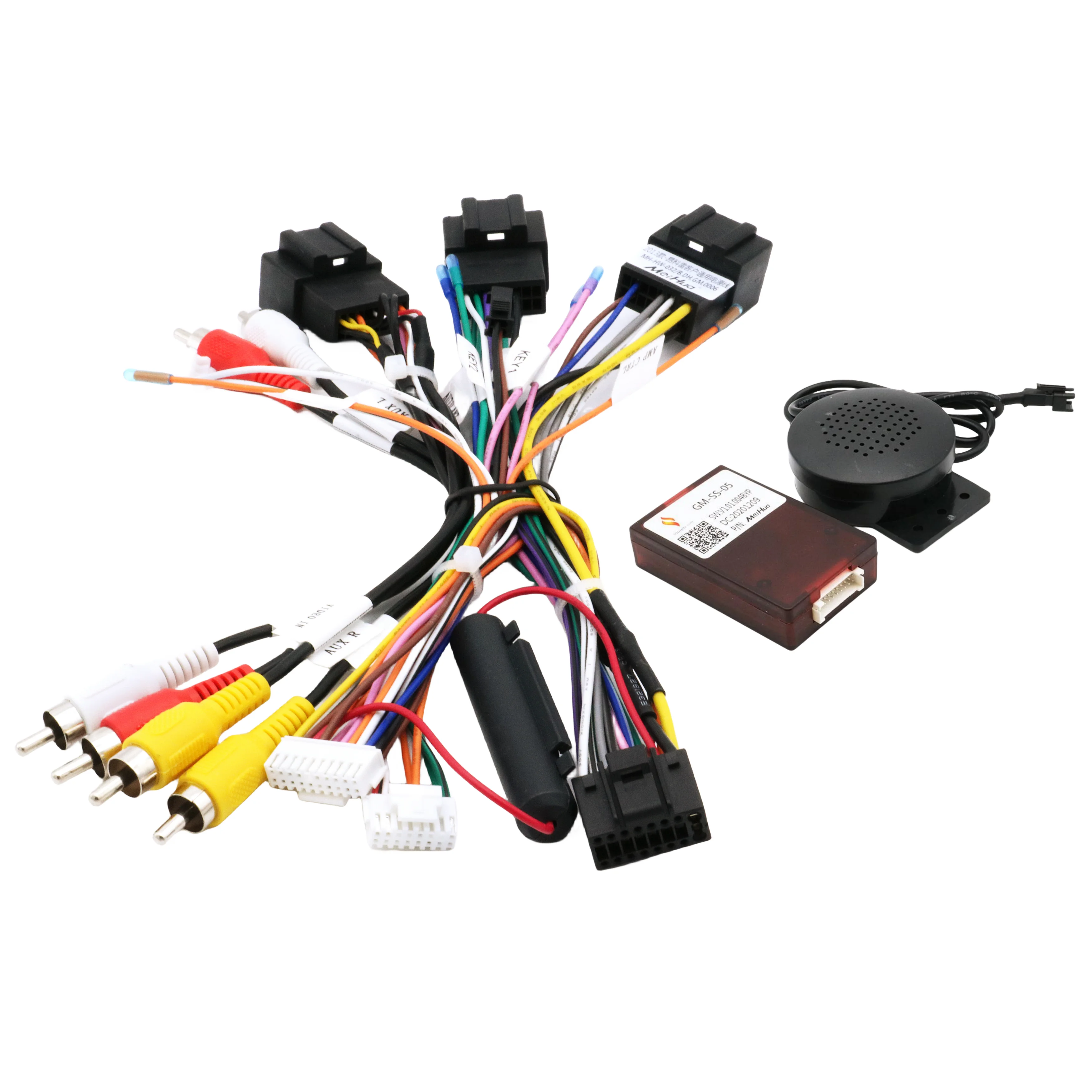

16Pin Android Car Radio Power Cable For Chevrolet Silverado/GMC Yukon/Sierra/Tahoe/Suburban/Traverse Harness Canbus Multimedia