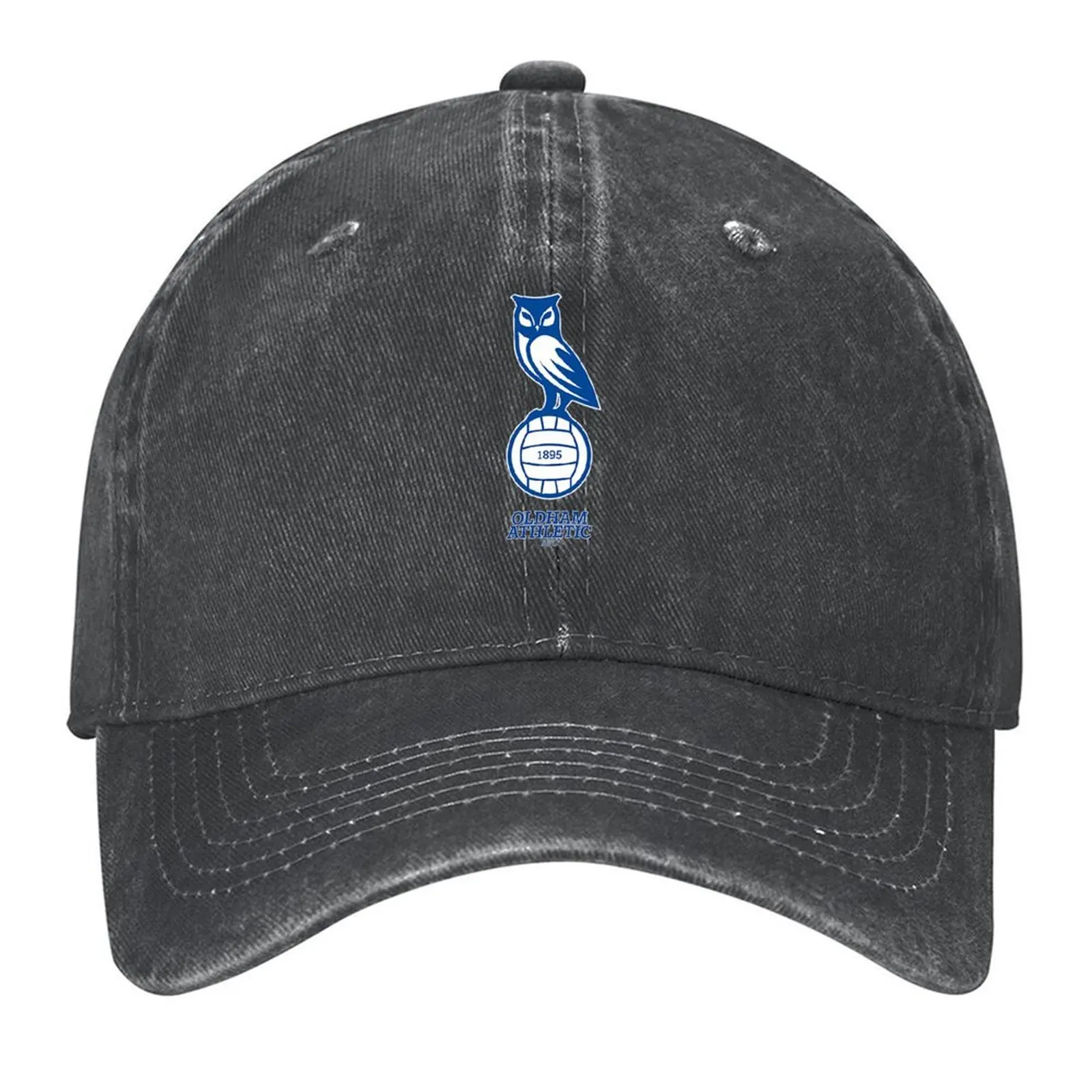 

Oldham Athletic Owl Fan Art Classic T-Shirt & Retro Football Gifts Baseball Cap Sun Cap hats on offer Men's Luxury Women's