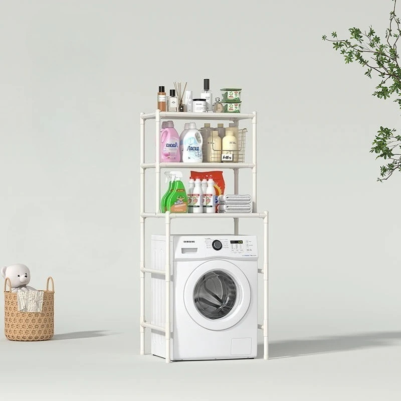 

Washing machine rack, multi-layer storage rack