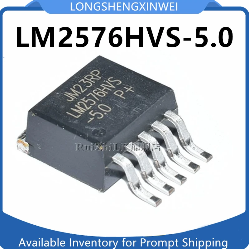 1PCS New LM2576HVS-3.3/5/12/ADJ LM2576HV SMT TO-263 3.3V 5V 12V Voltage Stabilizer and Stepper Chip