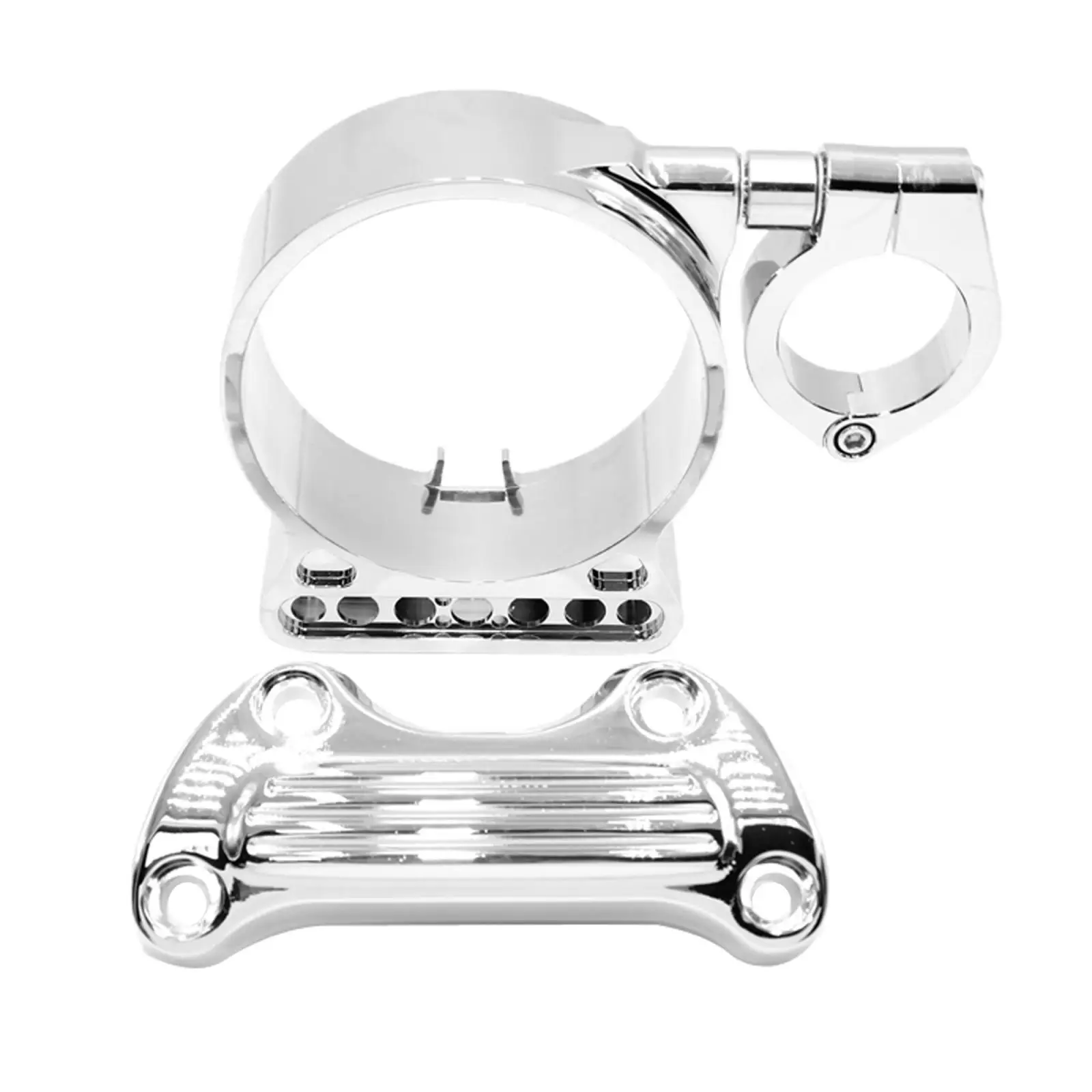 

39mm/16" Bracket Handle Bar Riser Clamp for XL 883, Make Relocating Your Meter Indicator Lights