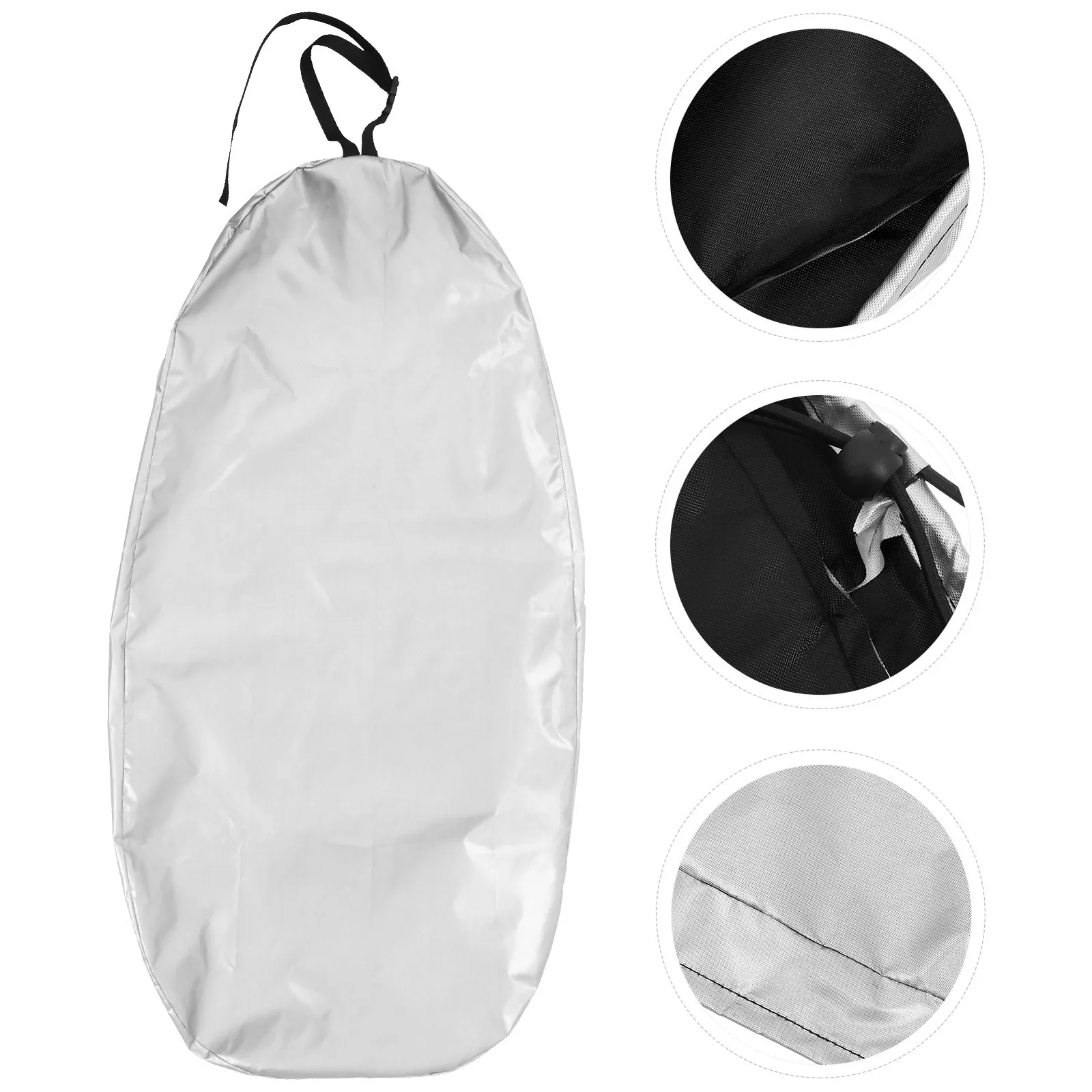 Wodoodporny pokrowiec ochronny z tkaniny Oxford, odporny na promieniowanie UV i zabrudzenia, na siedzenie kajaka, canoe, pokrowiec na łódź, ekran ochronny na zewnątrz, pokrowiec do przechowywania.