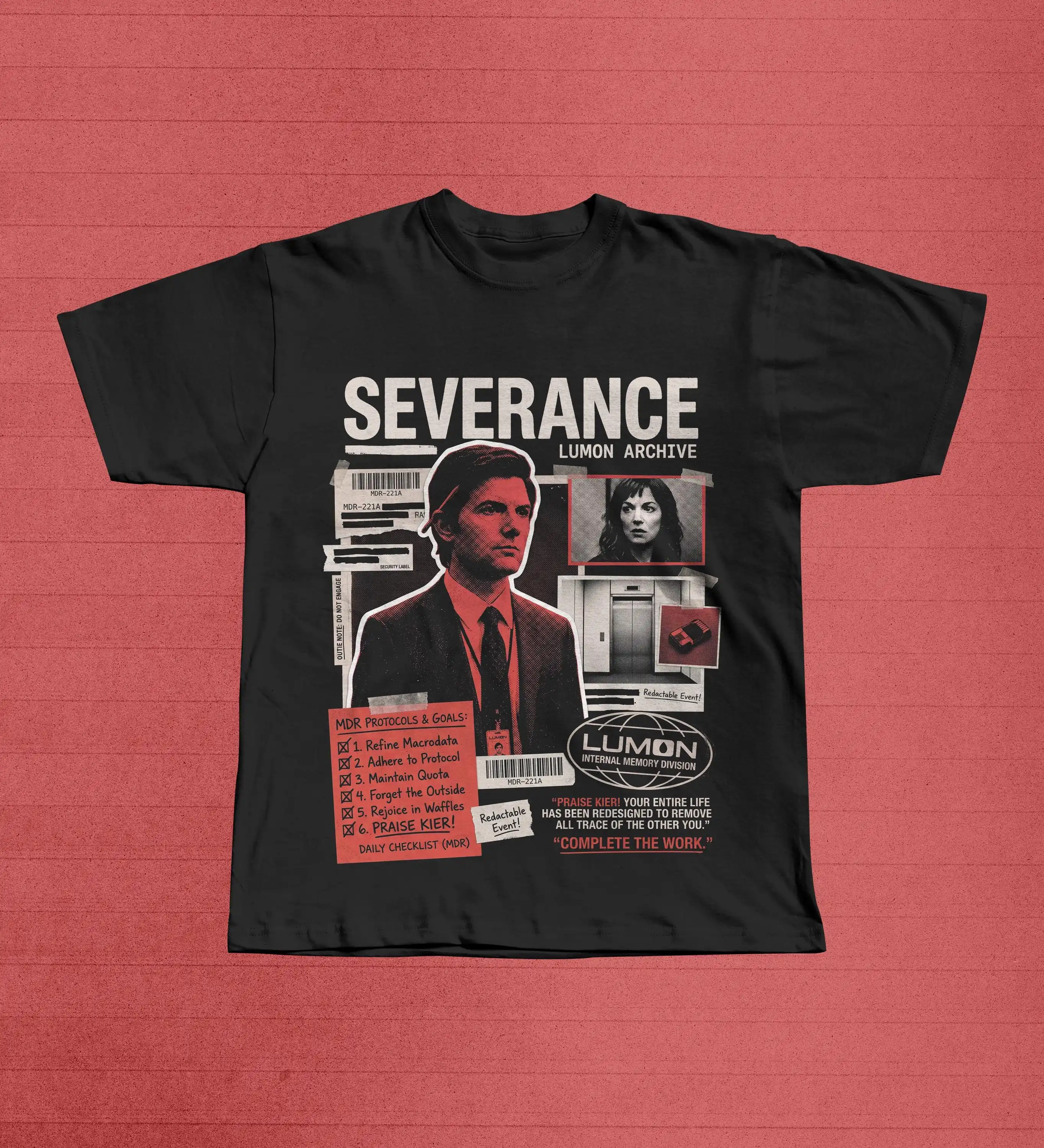 Severance Lumon Industries Graphic T-Shirt | Mark Scout MDR Department Fan Apparel