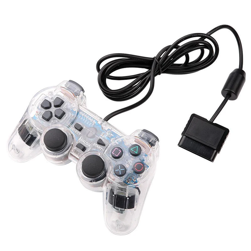 Wired Connection Gamepad Double Vibration Game Controller Compatible For Ps2 For Playstation 2 Portable Joystick Control Console