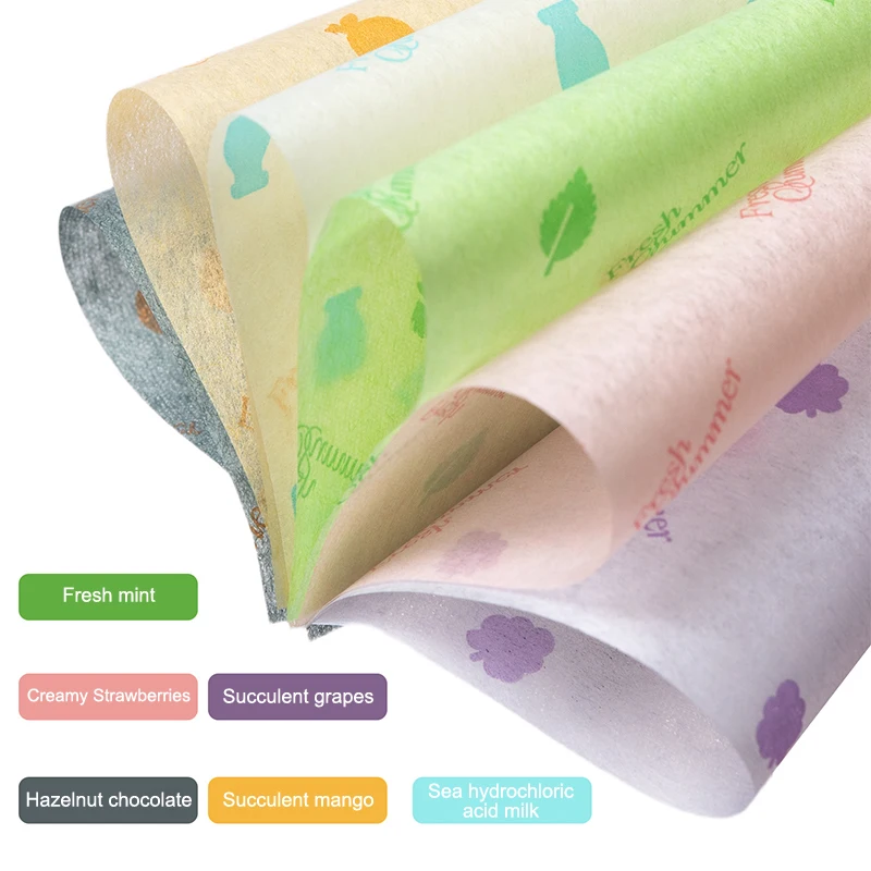 กระดาษซับมันแบบพกพา 100 แผ่น – ผ้าเช็ดหน้าดูดซับความมันเพื่อการควบคุมความมันและลดความมัน