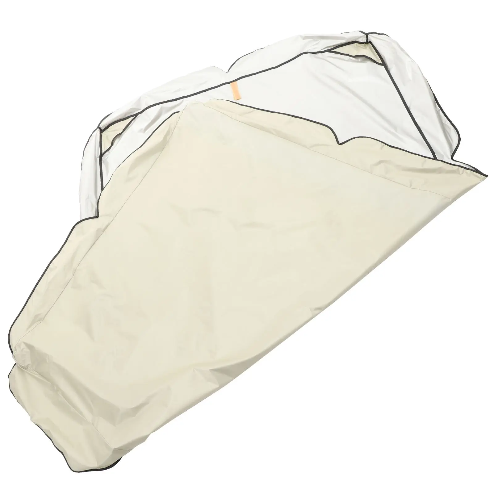 

Waterproof Dustproof Swing Cover for Outdoor Garden Furniture Seat Protection with Elastic Band Scalloped Edge Polyester