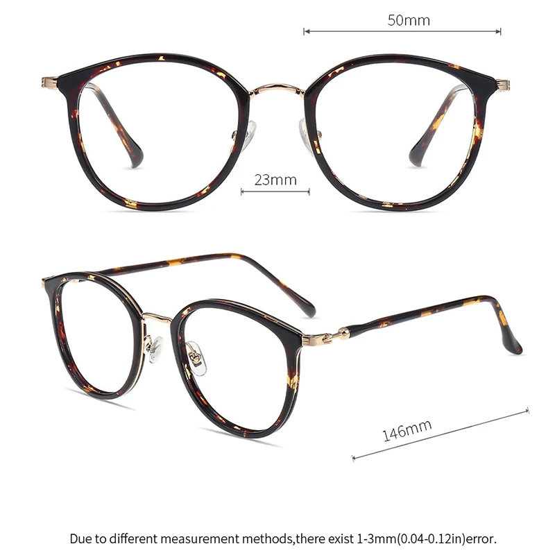 KANSEPT Cat Eye Glasses Frames for Women Men Round Big Optical Frame TR Eyeglasses Fashion Brand Designer Prescription Glasses