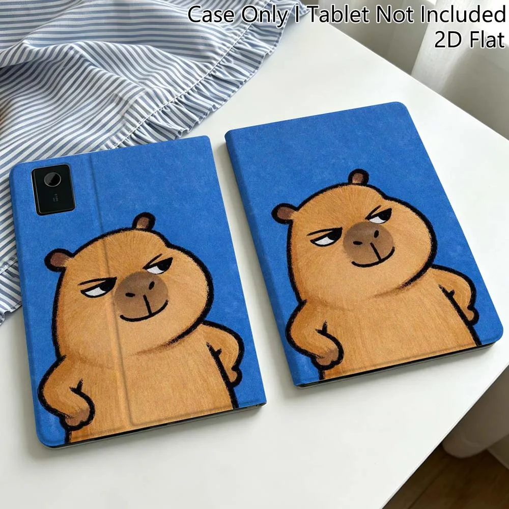

Art Capybara Popular Gift For Xiaoxin Lenovo Tab Pad K11 K10 M10 P11 3rd Plus Pro Legion Y700 Y900 Gen4 2 Tablet Case