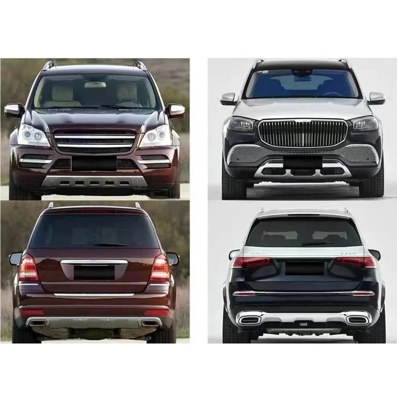 GL 164 to X167 GLS bodykit For   GL-class X164 to X167  taillights headlights trunk lid hood car bumper