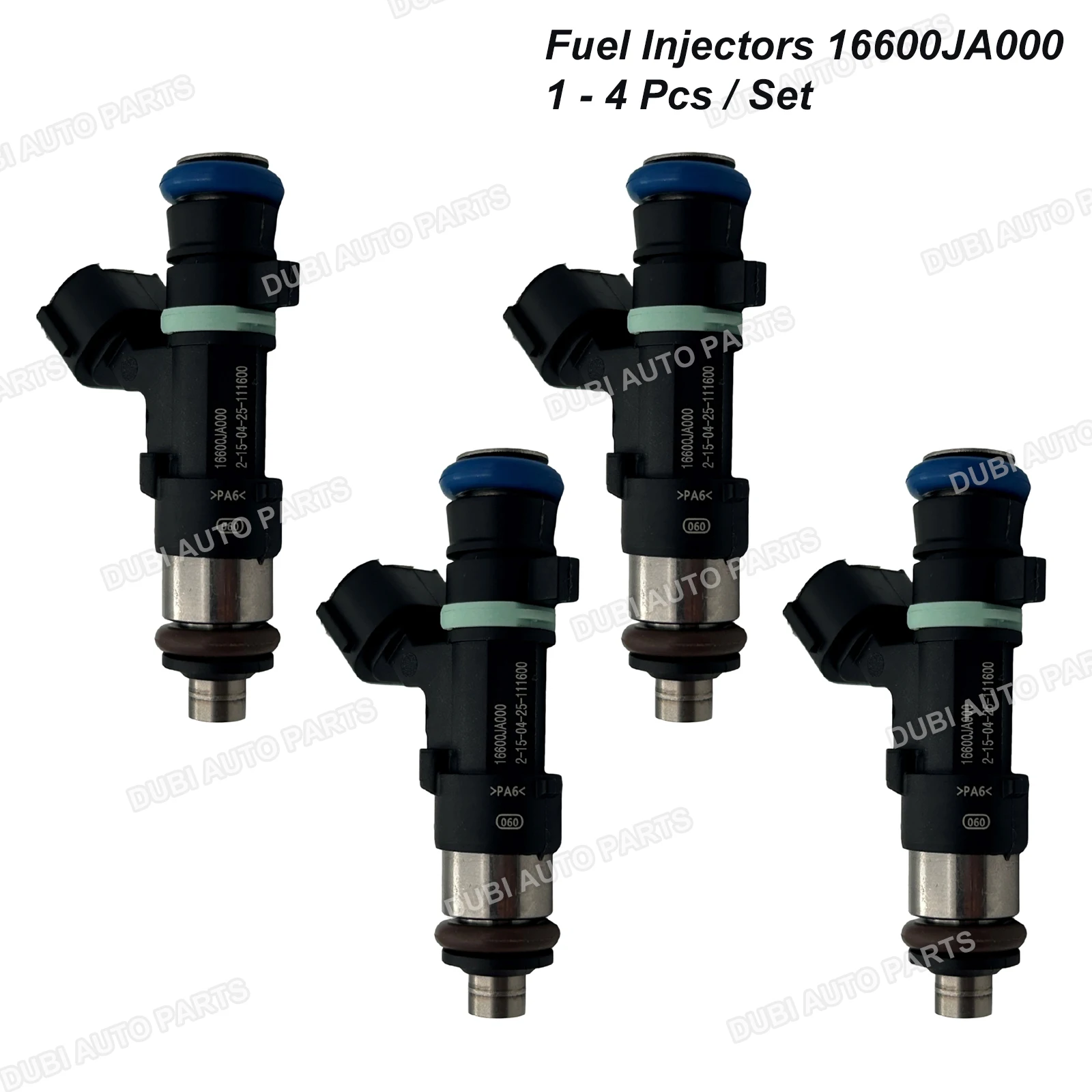 

1-4Pcs Fuel Injectors Valve 16600-JA000 For NISSAN X-TRAIL II T31 2.5 4x4 2007-2014 TEANA ROGUE ALTIMA RENAULT KOLEOS 0280158130