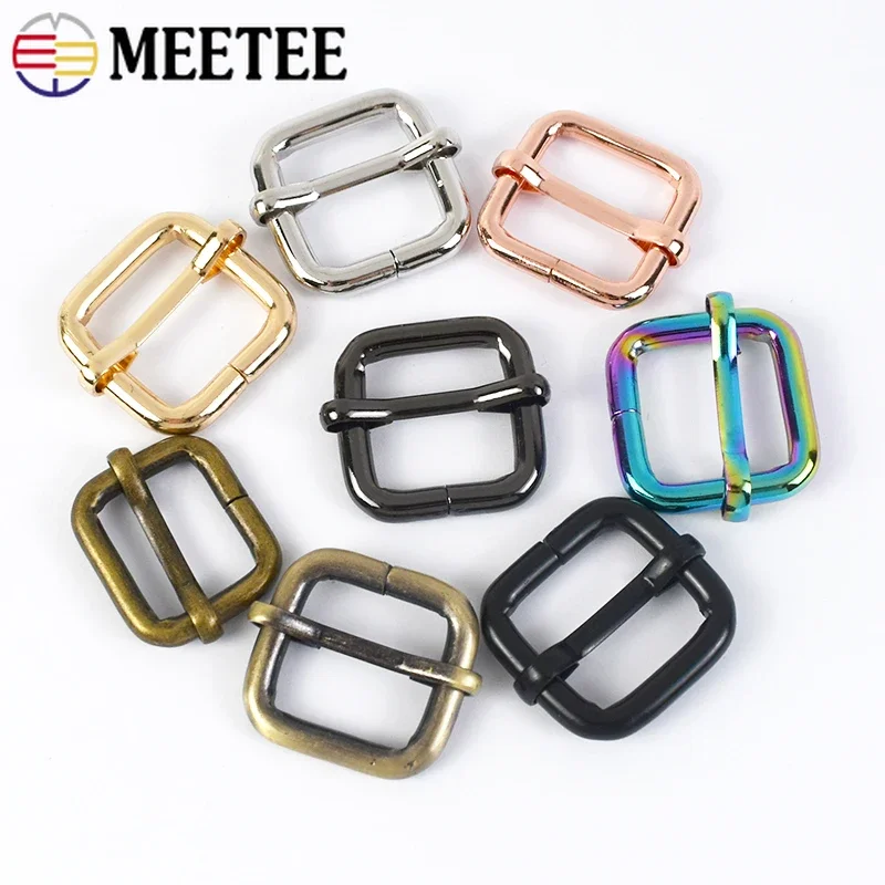 30Pcs 13-50mm Metal Belt Buckle Bag Adjustment Pin Buckles Handbag Strap Decor Clasps DIY Clothing Bags Hardware Accessories