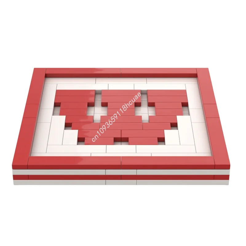 133-teiliges MOC University Wisconsin Coaster Gear Haushaltswaren-Modellbausatz Architektur-Weihnachtsgeschenk Bildungsidee