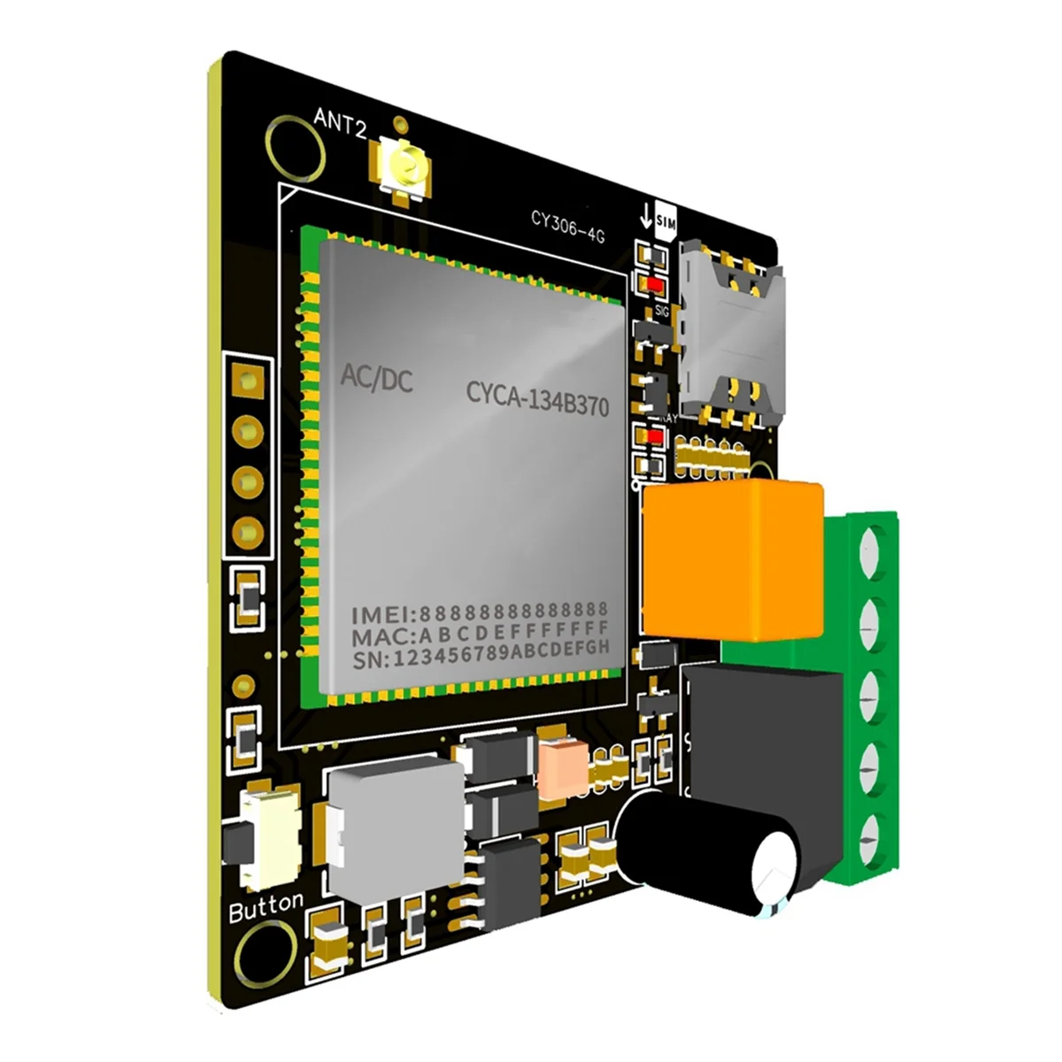 ABIY-4G Mini Wireless Remote Controller GSM SMS Free Calling Gate Opener for Smart Home