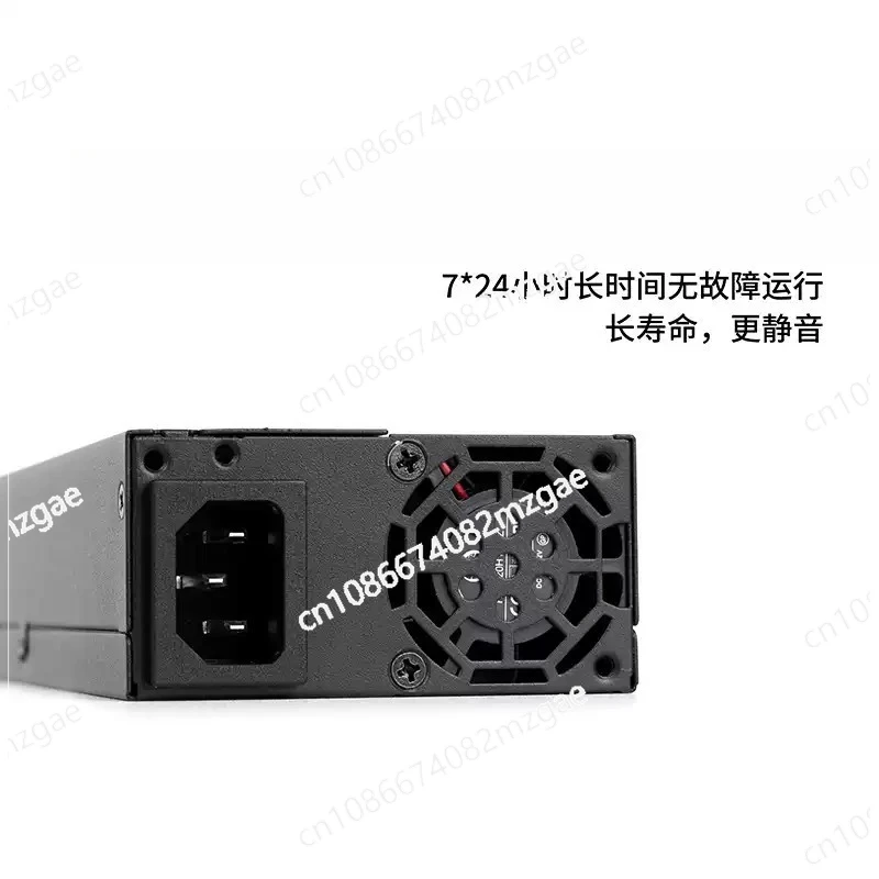 

New small 1U 7660L 250-600W modified full module power supply ITX chassis diy nas