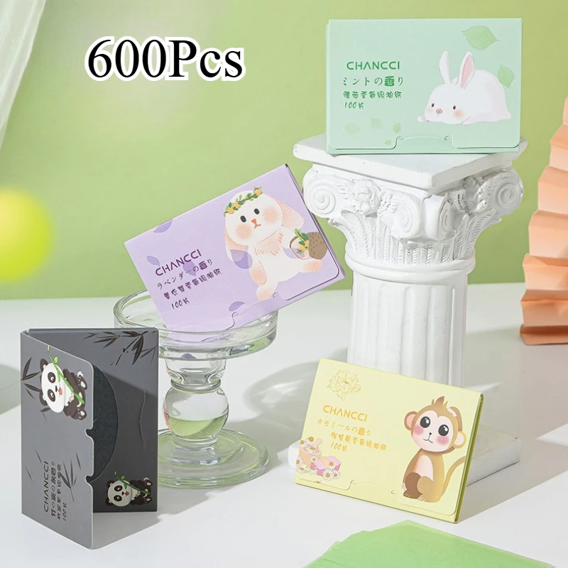 600pcs Oil Absorbing Blotting Papers Oil Control Film Make Up Face Clean Matting Face Wipes Beauty Make Up Accessories Green Tea