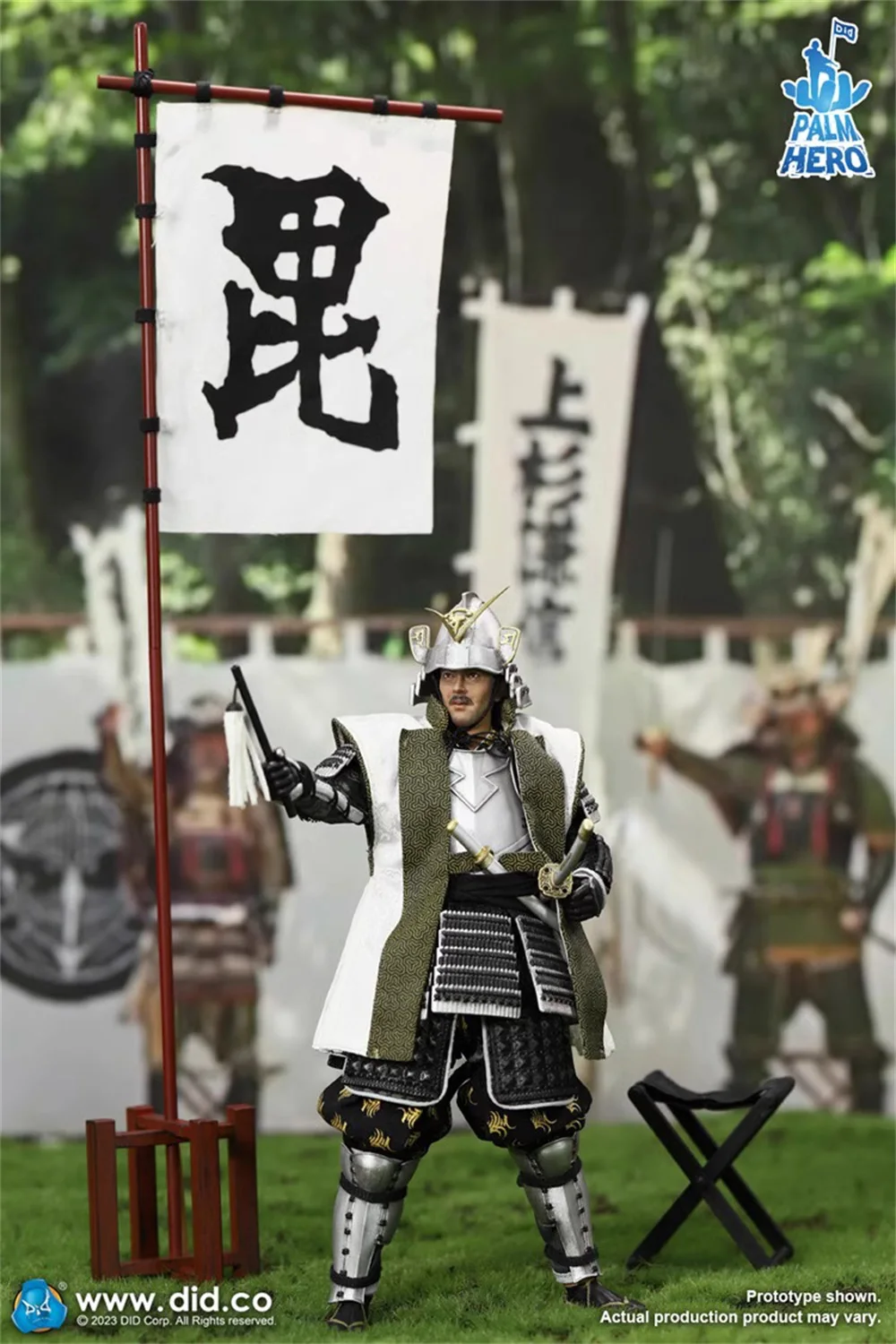 1/12 DID XJ80014 Vintage Orient Japan Warrior State Kenshin Uesugi Full Set Action Figure with Horse Gift For Fans Collect