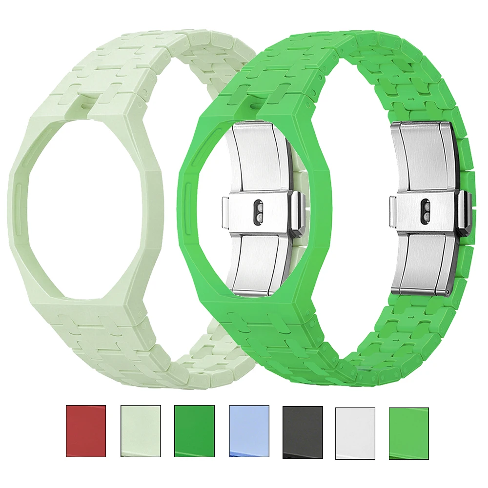 Uhrenarmband für Royal POP Taschenuhr mit versteckter Schnalle, modisches Keramikarmband für Royal POP Uhr