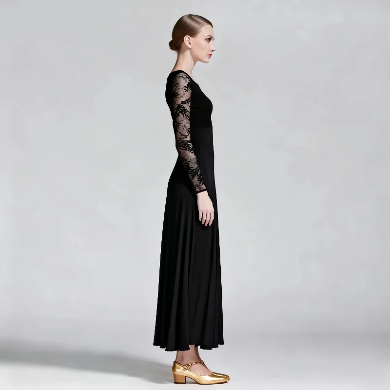 

New Modern Dance Dress National Standard Women Ballroom Dance Skirt High-end Dance Performance Costumes Costumes Waltz Suit