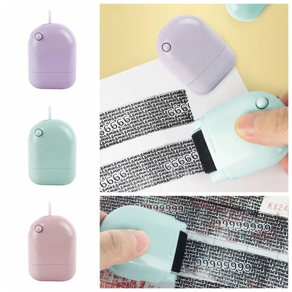 Express Bill Applicator Security Stamp Roller Privacy Applicator Identity Protection Rolling Privacy Seal Express Unpacking