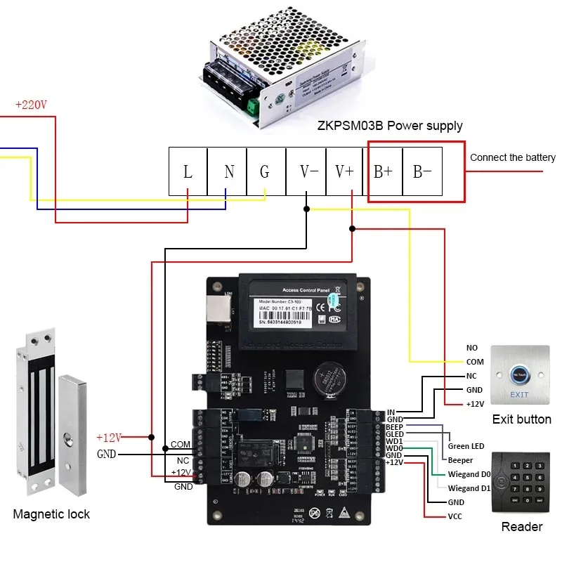 280Kg 600Lbs 12V Electronic Door Lock Electric Magnetic Lock Gate Opener Suction Holding Force for Access Control System kits