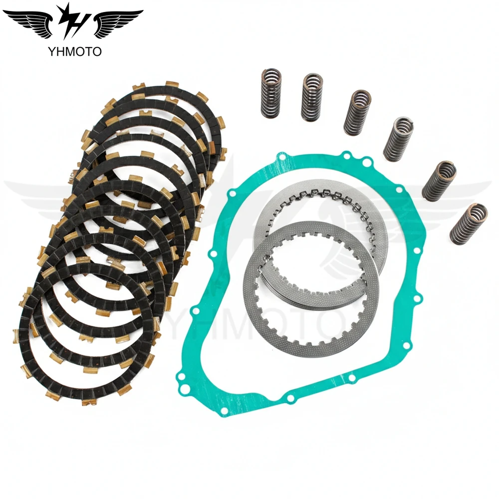 Motorradzubehör Kupplungssatz Reibungsplatten Hochleistungsfedern Dichtungssatz für Suzuki GSXR600 GSXR750 2011-2021
