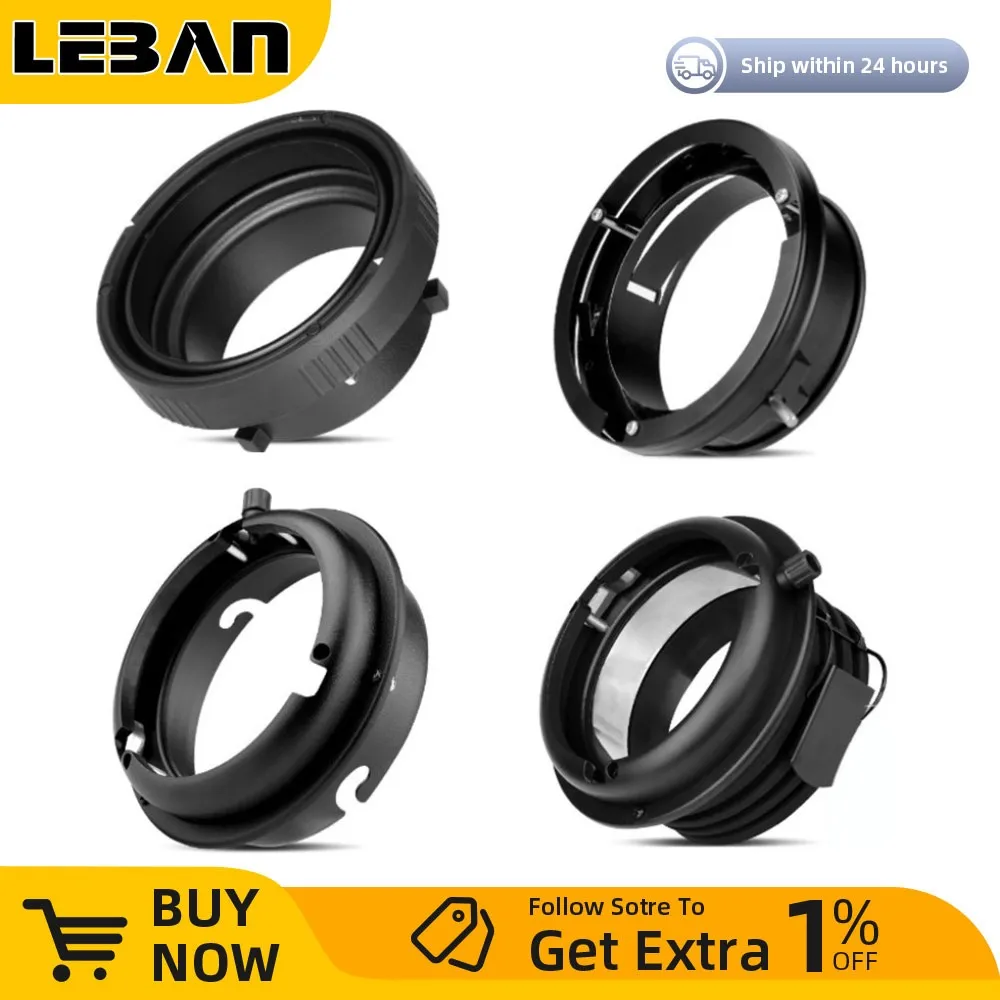 Ambitful Metal Speedring Adapter Universal Mount /Elinchrom Mount To ...