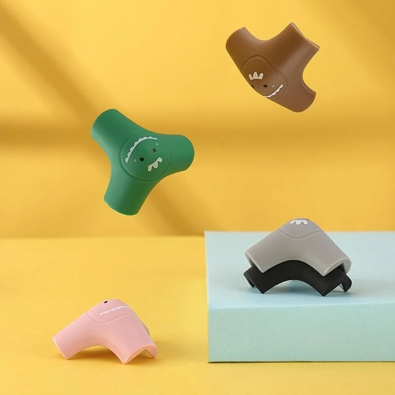 J15U 4 قطع واقيات زوايا لطاولة الأطفال، غطاء حافة ذاتي اللصق #2