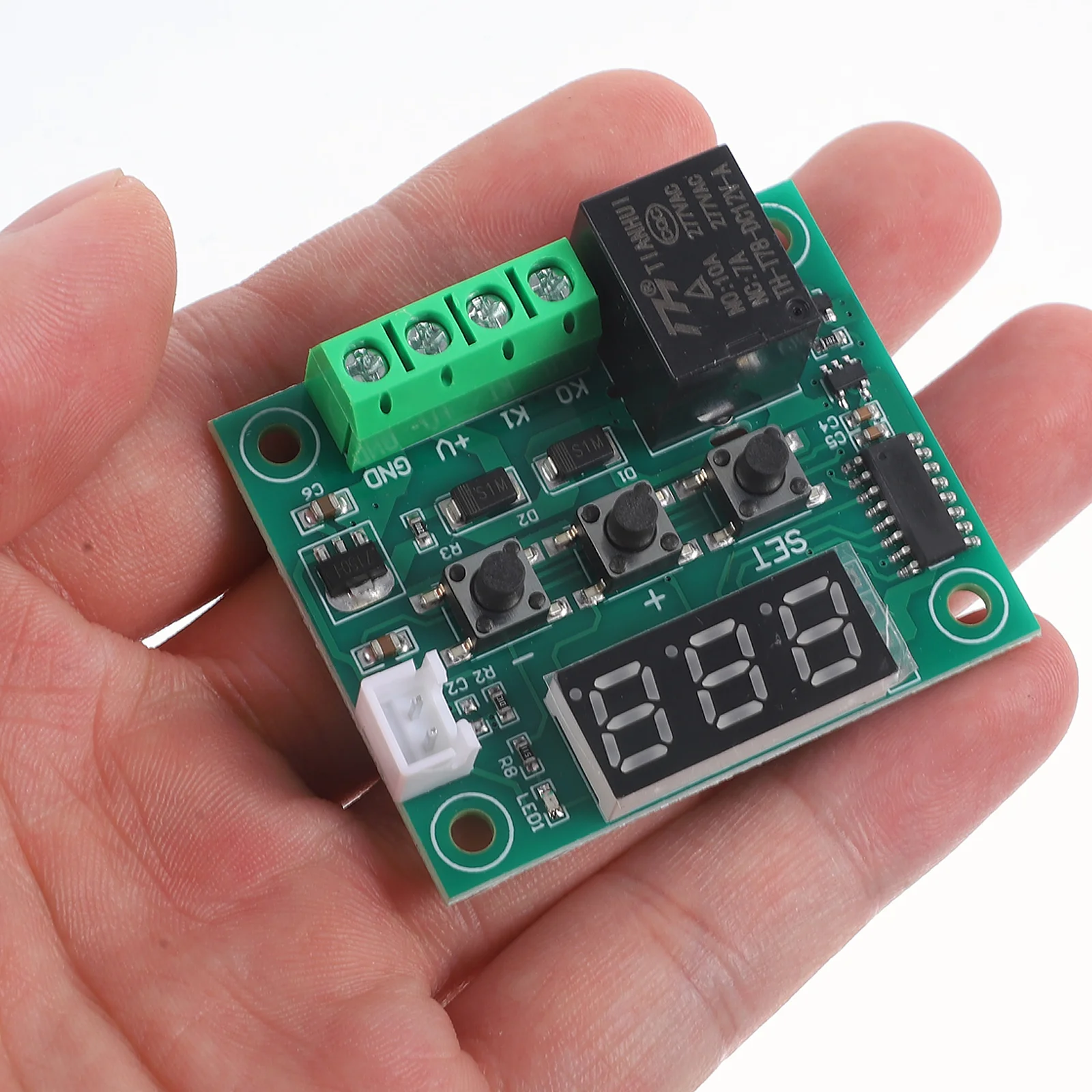 

2 Pcs Digital Thermostat Controller Temperature Control Board Micro CPU Embedded Stable Performance Real High Temp