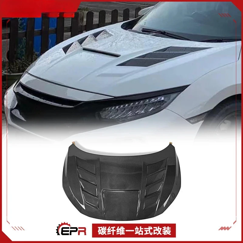 

For Honda Civic Type R FK8/FK7 Carbon Fiber EPA1 Ventilation Cooling Air Intake Engine Cover Replacement