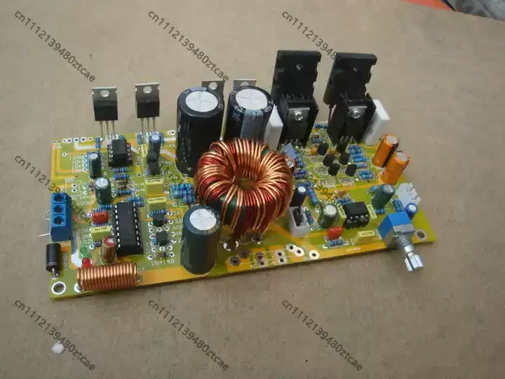 12V Boost Mono Integrated Amp Board 150W Matched Transistors Portable Car Home Bass Audio DIY Accessories