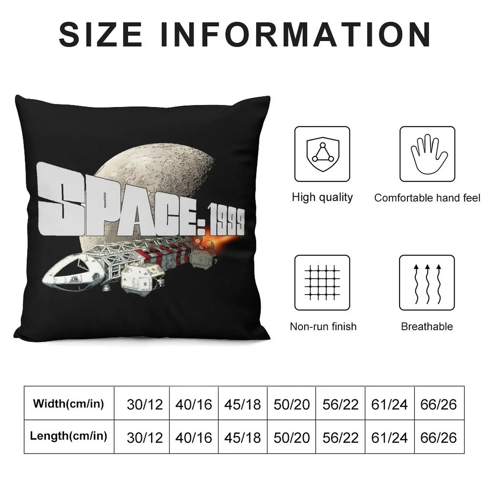 SPACE 1999- Eagle Transporter Throw Pillow Pillowcases pillowcases for sofa cushions pillow