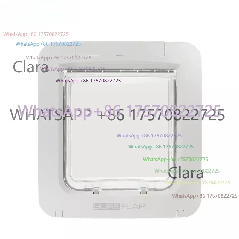 Super Value Factory Storeimported microchip recognition pet door channel, puppy entry and exit hole, cat timed free entry and ex