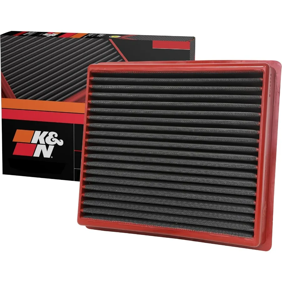 

Сухой воздушный фильтр Dryflow Lifetime: Высокопроизводительная сухая синтетическая моющаяся премиум-замена для Dodge Ram L6 DSL 2013-2019 гг.