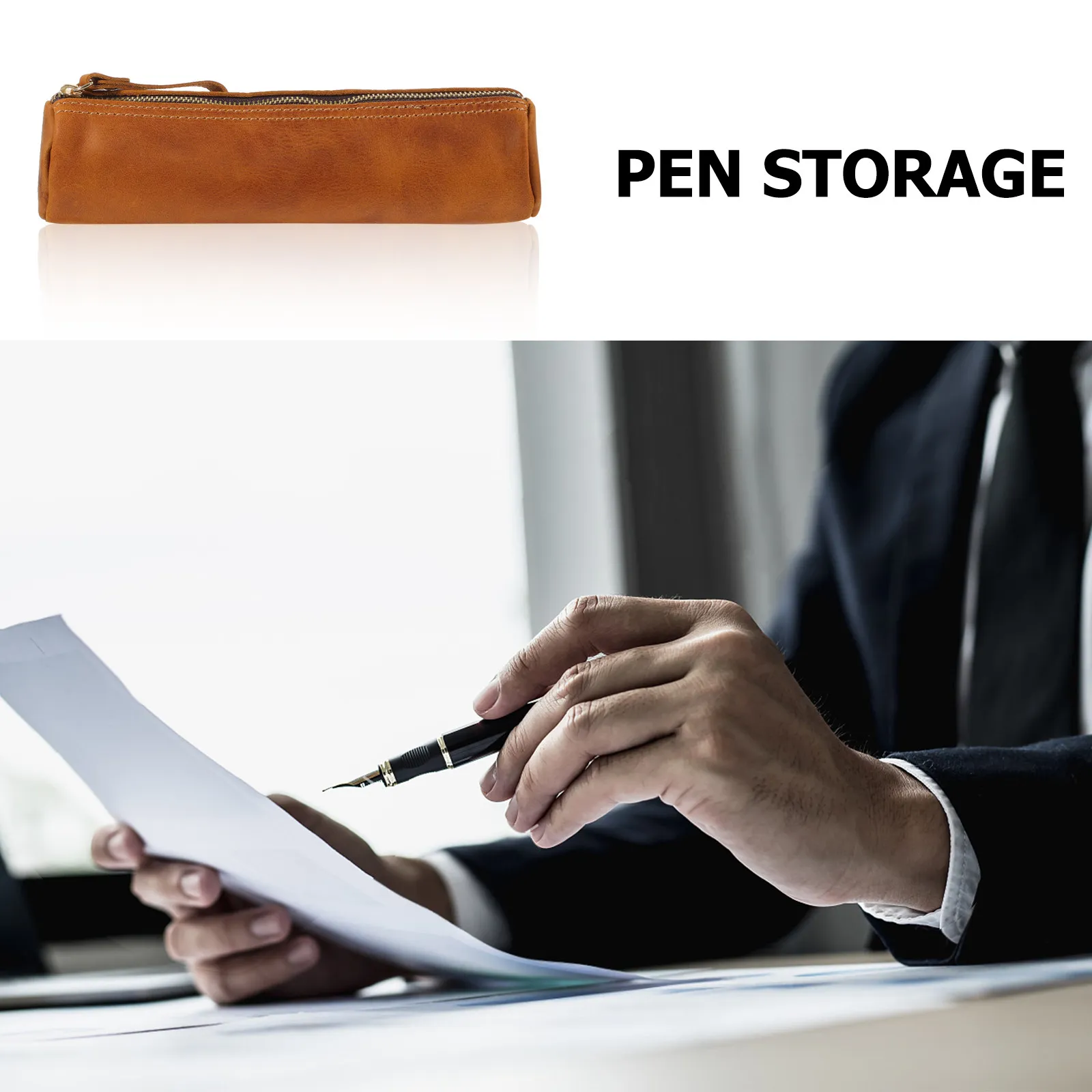 

Винтажный пенал-органайзер для ручек и карандашей: креативный держатель для канцелярских принадлежностей для офиса, дома и школы, для ежедневного использования