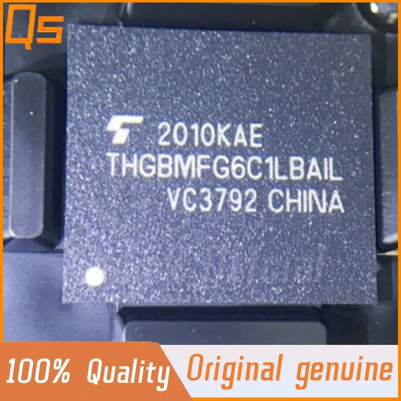 Original EMMC Memory Chip, THGBMFG6C1LBAIL FBGA153 Character Library, Novo