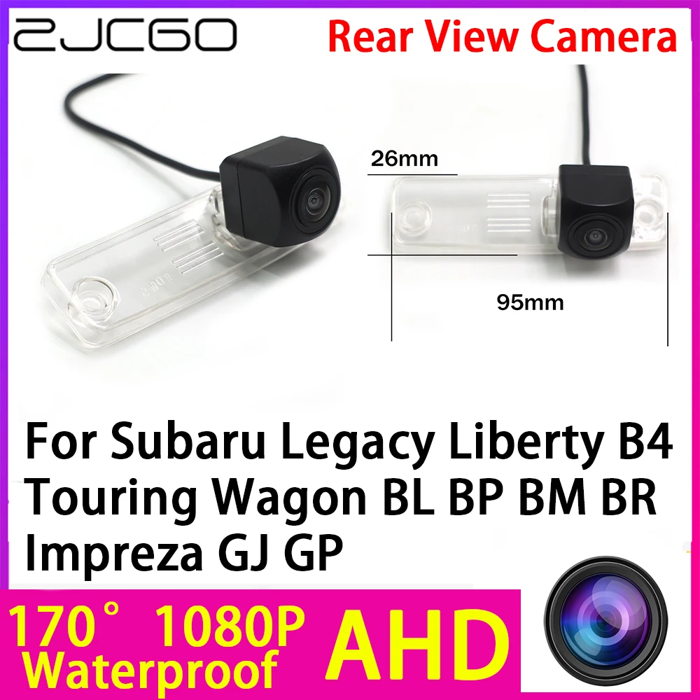 

AHD 1080P Reverse Rear View Camera Night Vision Waterproof for Subaru Legacy Liberty B4 Touring Wagon BL BP BM BR Impreza GJ GP