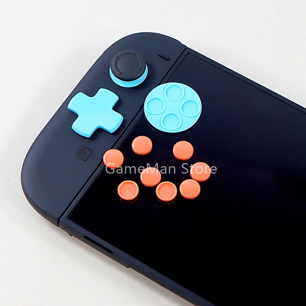 1 مجموعة لنينتندو سويتش 2 D-pad Move مفتاح الصليب ABXY زر ملصق قبضة غطاء تغليف ل Switch2 زر ملصق مجموعة