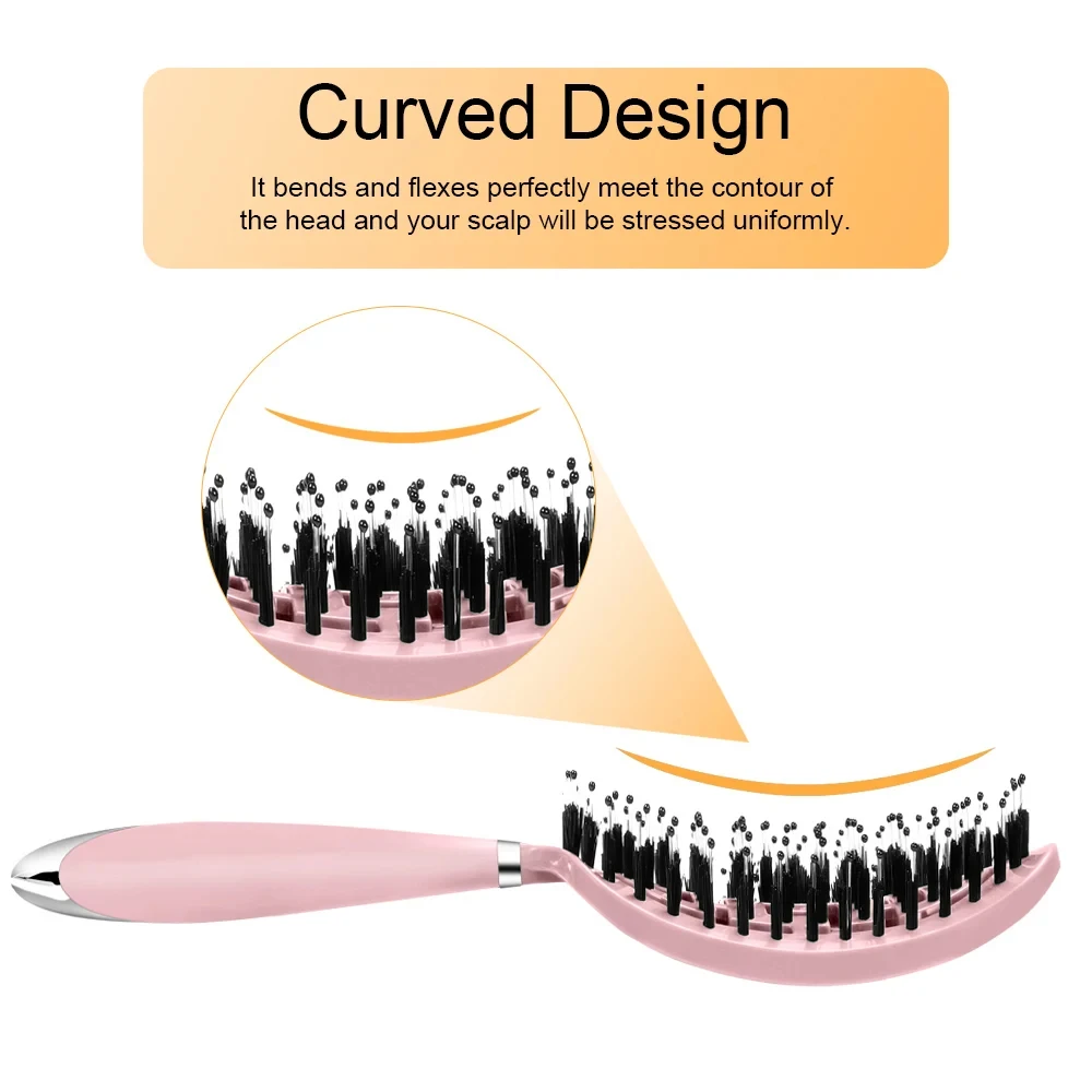 

Расческа для волос с полосатыми зубцами, оптом, для длинных волос, специальная антистатическая, для сухих и влажных волос, массажная, для ухода за волосами
