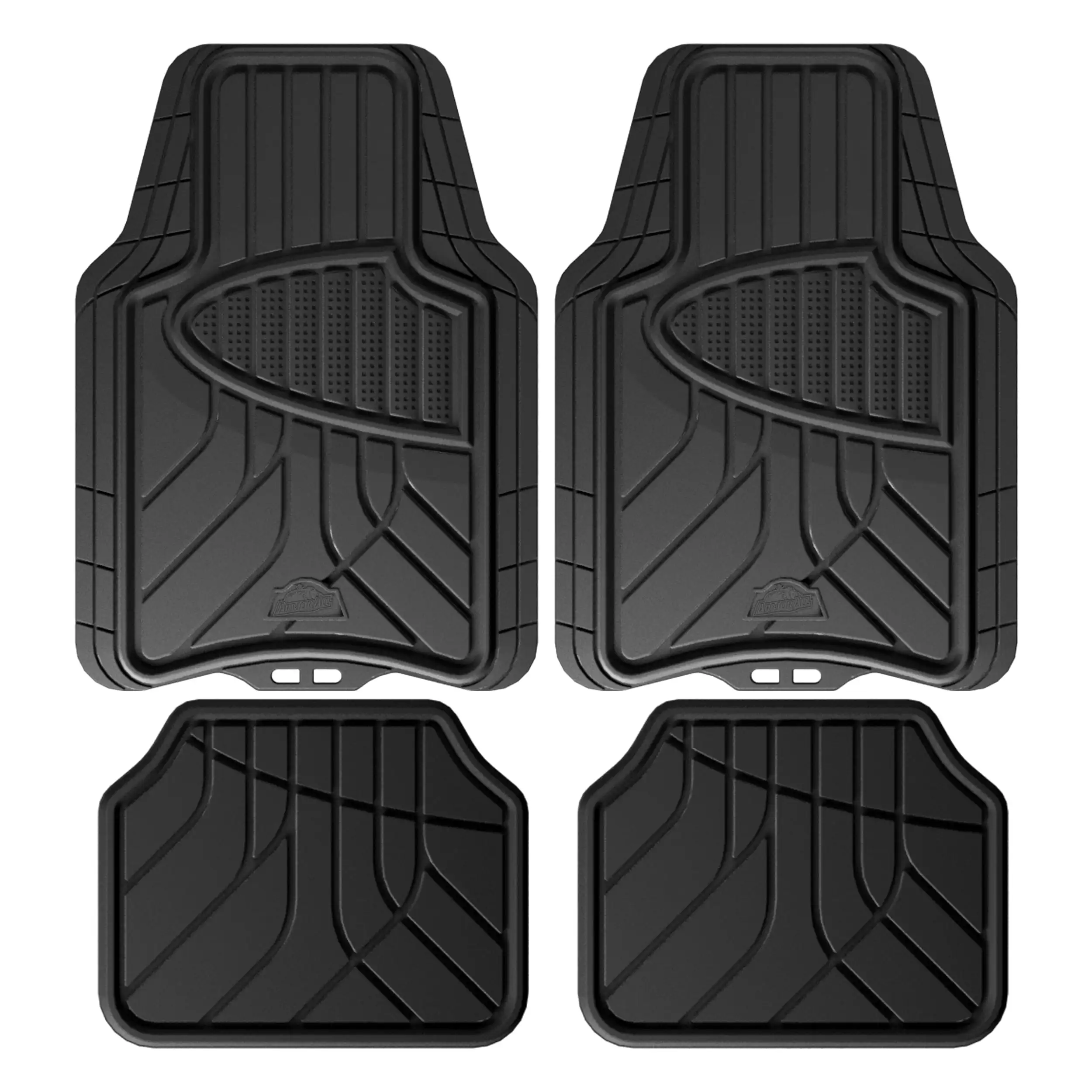 

4-Piece Black All-Weather Floor Mats, Vehicle Make - Universal
