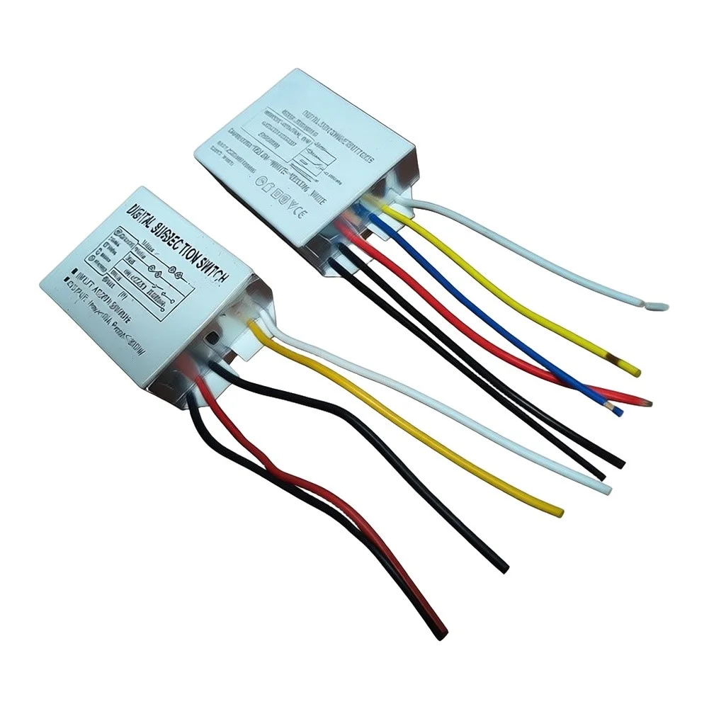 Digital Light Control Switch for Ceiling Pendant Lights with Segmentation Flexibility and Stable Power Management
