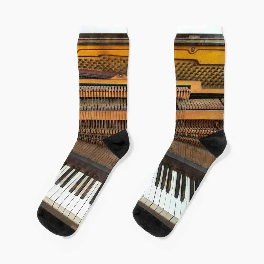 

Inside The Old Piano 1 Socks ankle fashionable Designer Man Socks Women's