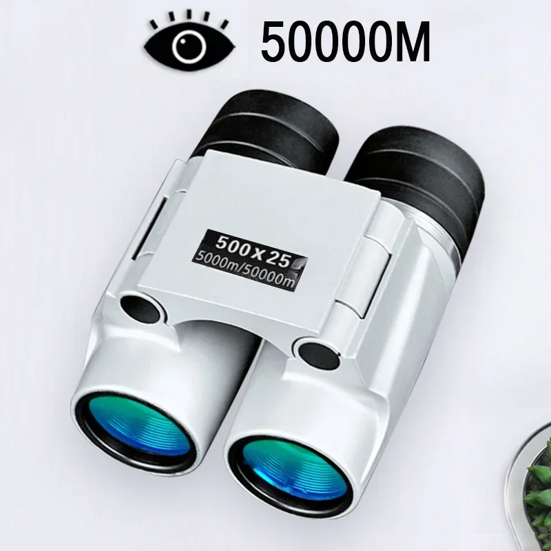 50000m Professional Powerful Binoculars Automatic Focusing Telescope HD High-magnification Low-light Portable Outdoor Binoculars