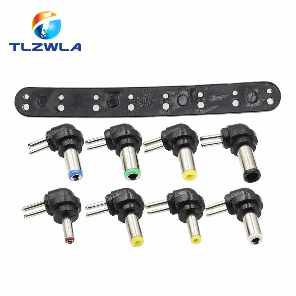 8 szt. Uniwersalne dla notebooków Laptop AC Adapter zasilacza do ładowarki końcówki łącze typu Jack dla wtyczka ładowania dla tablety PC — zdjęcie 5