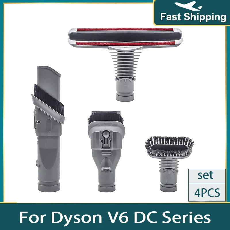 Motorhead  Replacement for Dyson V6 DC30  DC35 DC44 DC45 DC52 DC58 DC59 DC62 DC63 DC74 Attachments Home Cleaning Tools Brush Kit