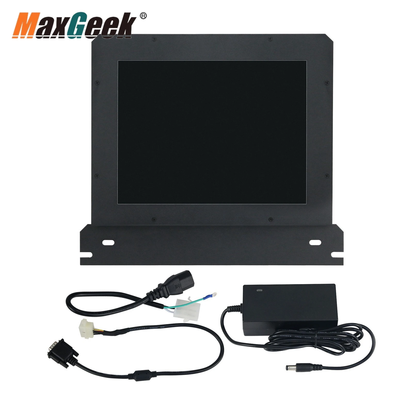 Maxgeek MDT-1283-02 (MDT1283B-1A) CNC Monitor LCD 12inch Monochrome Amber CRT Monitor Display Screen for Mazak Monitor